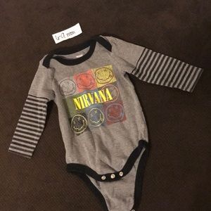 Baby nirvana onesie